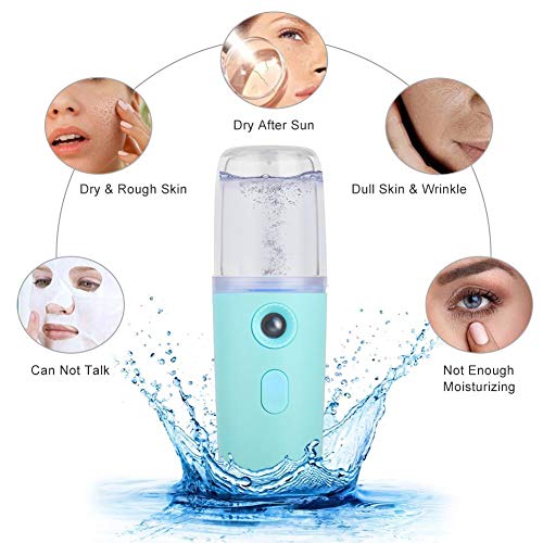 image for Pongnas Professional Facial Steamer Facial Mist Cold Spray Nano Ionic 