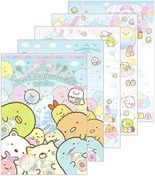 Amazon Com San X Sc G Tapioca Park Memo Pad Blue Office Products