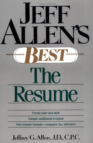 Jeff Allen's Best: The Resumes