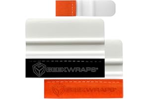 GEEKWRAPS 4 Inch Soft Edge/Marine & Micro Marine Car Wrap Vinyl Applicator Squeegee Kit