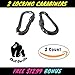 Chill Gorilla XXL Hammock Tree Straps. 1400+ lb Breaking Strength, 24' Long, 40 Loops. 100% No Stretch Polyester Like Python & ENO Atlas Adjustable Suspension Straps. Fits All Camping Hammocks