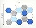 Hexagon Felt Wall Tiles and Acoustic Panels - 24