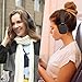 Soulcker Active Noise Cancelling Bluetooth Headphones, Hi-Fi Deep Bass ANC Wireless Headset Over Ear Comfortable Foldable Earpads 30 Hour Playtime for Travel Work TV Gaming Phone