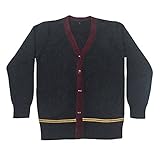 WOTOGOLD Cosplay Costumes Mens Womens Sweater Fall and Winter Waistcoat Cardigan Red