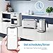 Wifi Smart Plug ,Loneyshow Mini Smart Socket Work with Alexa/Echo dot Voice Control Timing Function Energy Monitoring No Hub Required Control Your Home from Anywhere for iOS Android Tablets(2 pack)