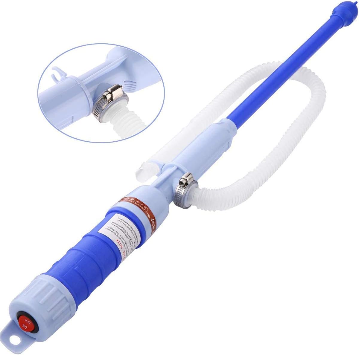 Noeler Battery Powered Fuel and Liquid Transfer Pump Multi-Purpose Hand Fuel Pump Siphon Pump Transfer Pump for Fuel Gas Oil Gasoline Water: Automotive