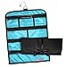 Tidybagz | Jewelry Roll Bag | Travel & Home Organizer | Safe, Elegant, Zippered Solution To Jewelry Organization | Large 7 Compartment Roll Bag