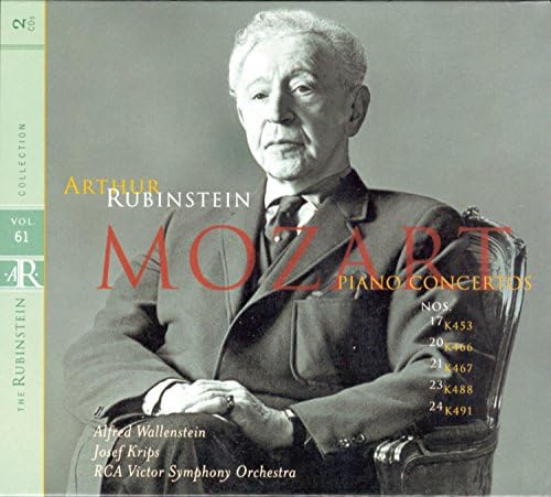Rubinstein Collection, Vol. 61: Mozart: Piano Concertos Nos. 17, 20 21 23 24