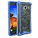 Galaxy S7 Active Case, POETIC Affinity Series Premium Thin/No Bulk/Clear/Dual Material Protective Bumper Case for Samsung Galaxy S7 Active (2016) Blue/Clear