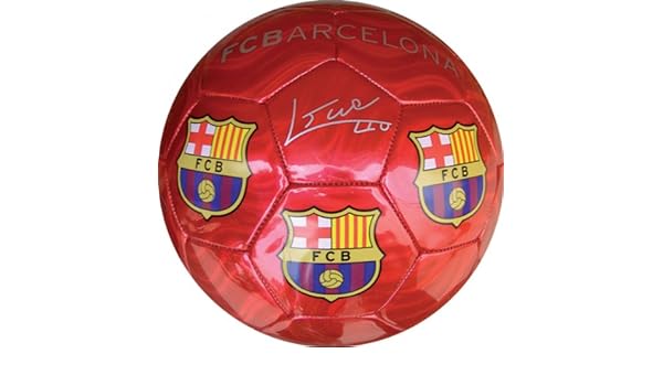 Balon FC Barcelona Rojo Grande: Amazon.es: Juguetes y juegos