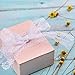 Whaline 30 Yard White Lace Trim Ribbon with Floral Pattern for Decorative Bridal Wedding Lace DIY Making Sewing Accessory