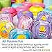 PartySticks Easter Basket Supplies - 100 Pc Easter Basket Stuffers for Kids w/ Fillable Plastic Easter Eggs, Easter Egg Hunt Toys and Easter Egg Fillers for Kids