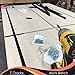 T Tracks for Woodworking by CLEAR STYLE, Double-Cut Jig Profile Universal T-Tracks with Predrilled Mounting Holes (Intersection Kit)