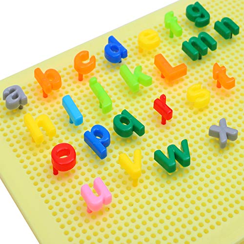 image for Vigeiya Alphabet Letters Educational Toys Creative Building Block Fun 