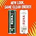 Organic Clean Energy Iced Tea Drink by RUNA ZERO, Variety Pack | Natural High Caffeine Coffee Alternative | Healthy Energy Boost with No Jitters | Calorie Free & Sugar Free, 12 oz (Pack of 12)