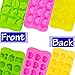 [FLASH SALE] Silicone Chocolate Candy Molds | Jelly Gummy Pudding Ice Cake Soap Ganache Baking Mold | Bonus eBOOK + Small Bags + Spatula | Non stick BPA free Professional Decorating | Many Cute Shapes