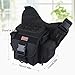 Piscifun Fishing Tackle Bags Single Shoulder Bags, Black