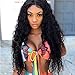 YIROO Deep Wave Brazilian Virgin Hair 3 Bundles Unprocessed 100% Human Hair Extensions Natural Color (14 16 18, 3 Bundlles)