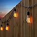 Vintage Light Bulbs, Elfeland 40w Dimmable Squirrel Cage Filament Edison Bulbs ST58 Antique Teardrop Design Retro Pendant Lights for Restaurant Home Office E26/E27 110-130V (2 Pack)