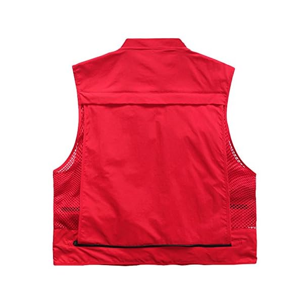 Roludom-Mens-Mesh-Fishing-Vest-Multi-Pockets-Photography-Outdoor-Jacket Roludom-Mens-Mesh-Fishing-Vest-Multi-Pockets-Photography-Outdoor-Jacket