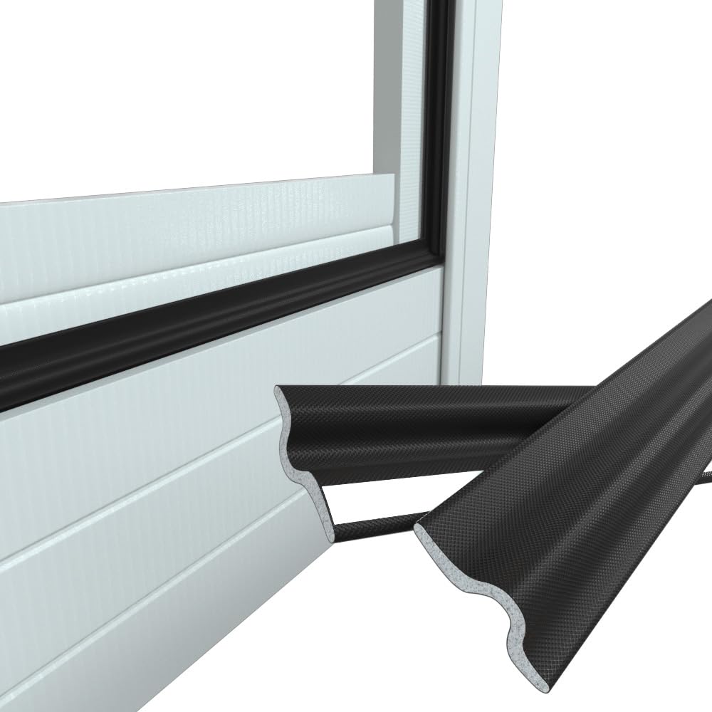Window Draft Protection Mua 196inch Weather Stripping for Windows/Doors,Self-Adhesive Window ...