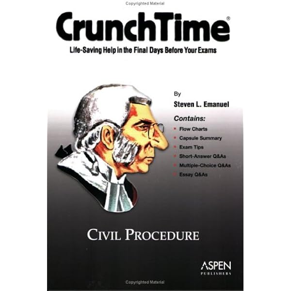 Amazon.com: Criminal Procedure (CrunchTime): 9781454824886
