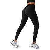 BRXL Butt Lifting Tummy Control Leggings for Womens High Waisted No Front Seam Stretchy Gym Pilates Yoga Leggings