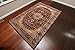 Feraghan/New City Traditional Isfahan Wool Persian Area Rug, 5' x 7'3, Burgundy/Red