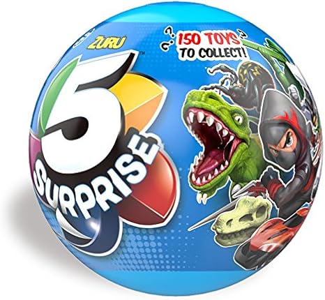 five surprise balls