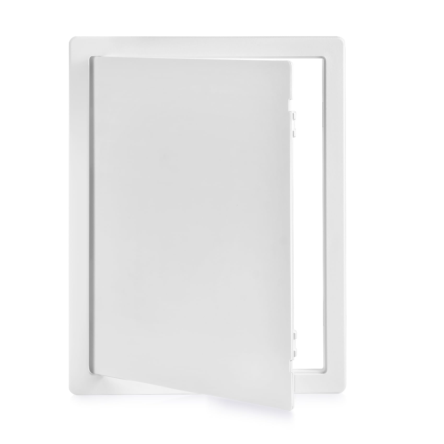 Photo 1 of PNKKODW Plumbing Access Panel - 12 x 16 Inch Plastic Access Door, Removable Wall & Ceiling Reinforced, Durable White