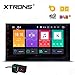 XTRONS 7 Inch Android Auto Car Stereo Radio Player Octa Core 4G RAM 32G ROM HD Digital Multi-touch Screen Car Stereo GPS Radio OBD2 TPMS Double 2 Din with DVR