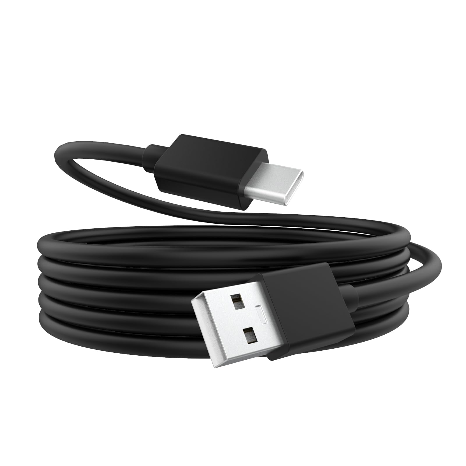 Zosvoses Flip 6 Fast Charger Compatible with JBL Charge 4, Charge 5, Flip 5, Pulse 4, Clip 4, JRPOP, Endurance Peak II, CHARGE4BLKAM Wireless Bluetooth Earphones Speakers Type C Charging Cable (4.9FT)