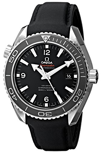 Omega Men's 232.32.46.21.01.003 Seamaster Plant Ocean Black Dial Watch