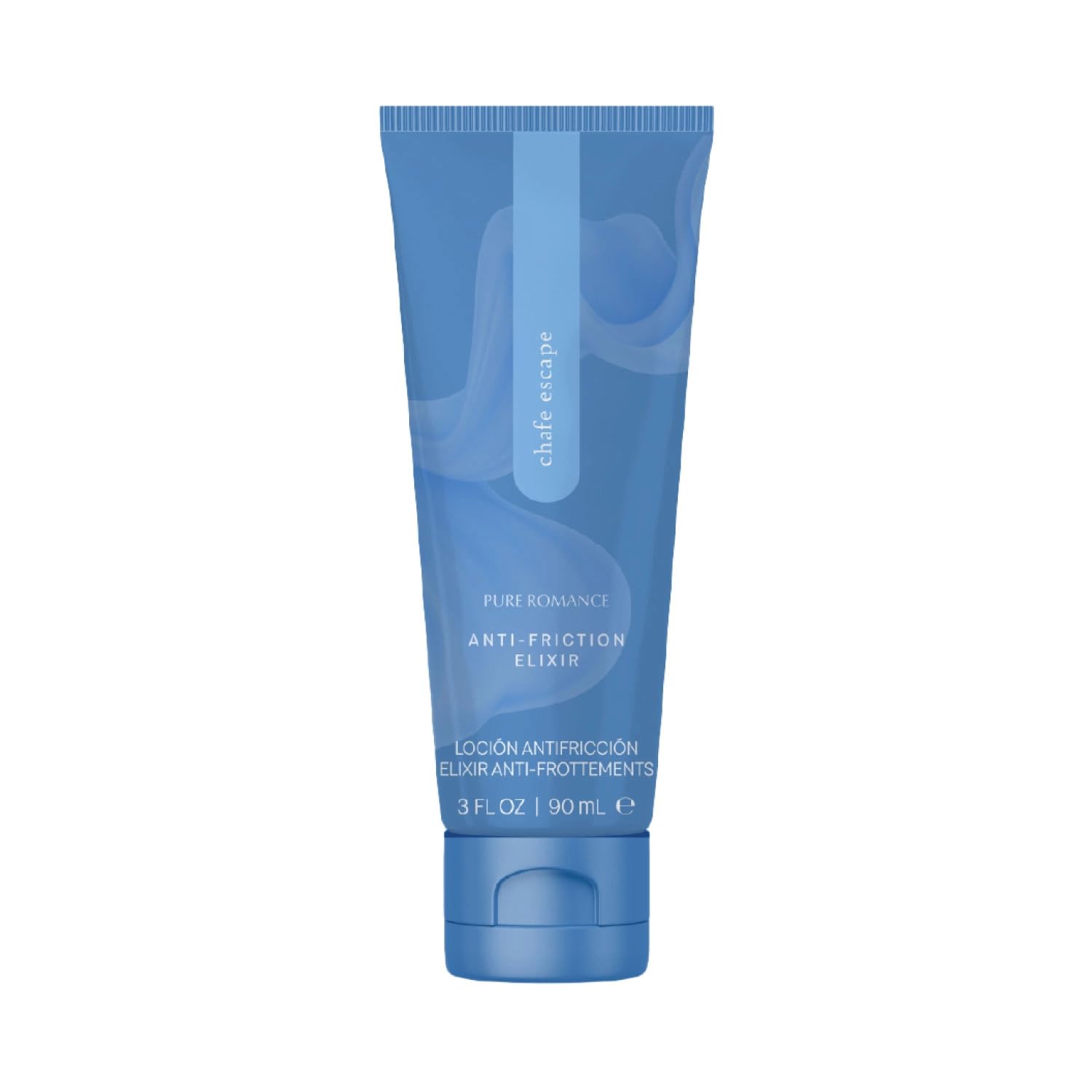 Pure Romance Chafe Escape, Protective Anti-Friction Cream-to-Powder Lotion to Reduce Friction and Irritation from Chafing, 3 Fl Oz