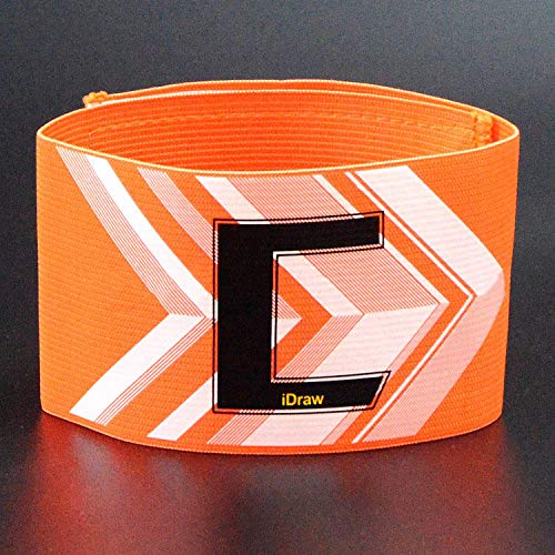 MonkeyClimb Football Fans Flexible Armband Soccer Captain Adjustable C Printing Armband-Green - Thumbnail 2