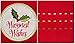 DII Christmas Dishtowel Decorative Oversized, Set of 3, Boughs of Holly