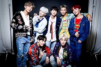 Infinite Arts BTS Bangtan Boys (21x14 inch/53x35 cm) Silk Print Poster Seide Plakat - Silk Printing - 84CA18