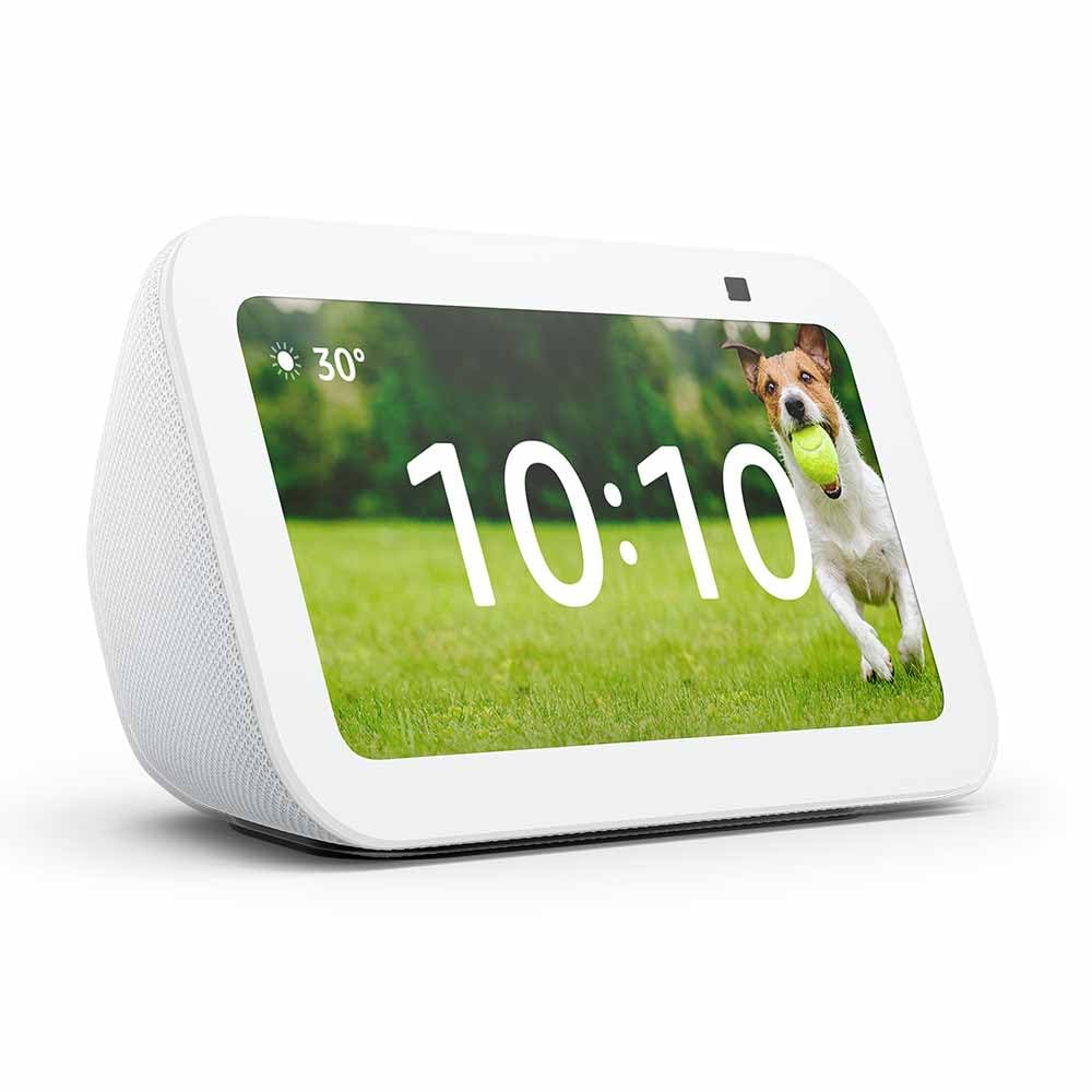 Echo Show 5 Gen 3 - Smart Display with Alexa with 2 Megapixel Camera, Glacier White