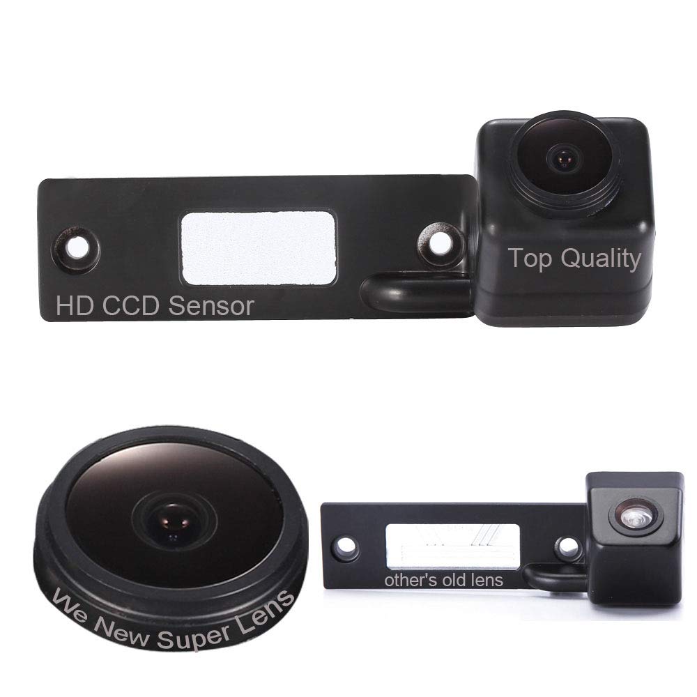 Waterproof Reversing Camera in License Plate Light IR Night Vision Parking Aid Vehicle-Specific Camera for Caddy Passat Transporter T5 Touran Golf Sharan Skoda Superb Polo Touareg