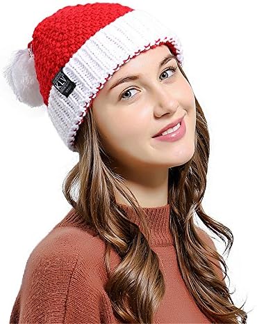 Flingdress Men Women Baggy Warm Crochet Winter Wool Knit Ski Christmas Caps Hat