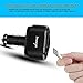 Car Charger, Innosinpo 12/24V 4.8A Quick Charge 3.0 Dual USB Car Charger with Cigarette Lighter Socket for iPhone X/8/7/7 Plus/iPad Pro/Andriod/Galaxy S8, Tablets and More