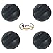 Hairpin Leg Feet Protector Cover-Top Rated New Tighter Floor Glides-Four Pack-Top Clip Guards for Table Bottom-Easily Fits 3/8