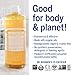 Dr. Bronner's - Pure-Castile Liquid Soap (Citrus, 16 ounce) - Made with Organic Oils, 18-in-1 Uses: Face, Body, Hair, Laundry, Pets and Dishes, Concentrated, Vegan, Non-GMO
