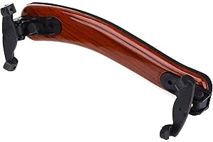 PETIT MANON Violin Shoulder Rest for 3/4 and 4/4 size with Collapsible and Height Adjustable Feet, Shoulder rest with Comfortable High-Density Sponge Contact Surface