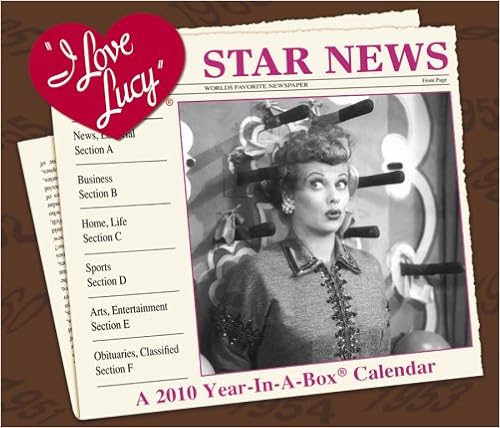 I Love Lucy Year In A Box Calendar: Landmark: 9780768896121: Amazon.com: Office Products