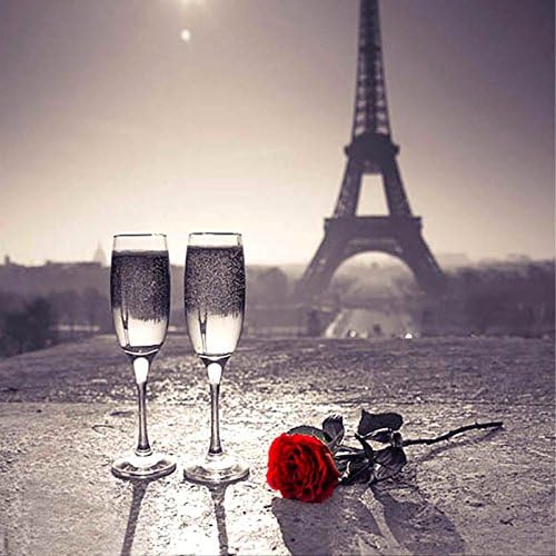 Full Diamond 5D DIY Diamond Painting "Eiffel Tower" Embroidery Cross Stitch Rhinestone Mosaic Painting Home Decor Gift