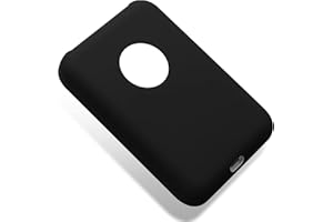 ENSPITO Protective Case for Apple Magsafe Battery Pack, Silicone Skin Cover Compatible with Magsafe Power Bank Holder, Lightweight Soft MagSafe Portable Charger Case Shockproof Anti-Scratch(Black)
