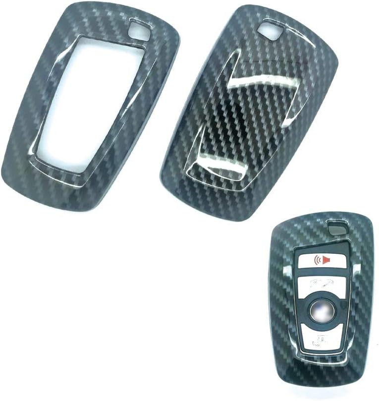 carmonmon Plastic Remote Smart Key Fob Shell Cover Case Bag Holder ForBMW, Key Fob Case for BMW 1 3 4 5 6 7 Series X3 X4 M5 M6 GT3 GT7