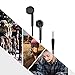 Cellia Cellia-02 in-Ear Wired Earphones/Earbuds/EarPods, Noise isolating Headsets Headphones with Mic Remote Control Tangle Free Flat Cable for iPhones, iPads, Android, PC, Windows
