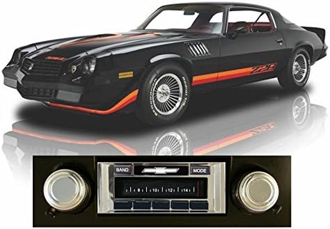 Custom Autosound Stereo Compatible 1978-1981 Chevrolet Camaro, USA-630 II High Power 300 watt AM FM Car Stereo/Radio with Auxiliary Input